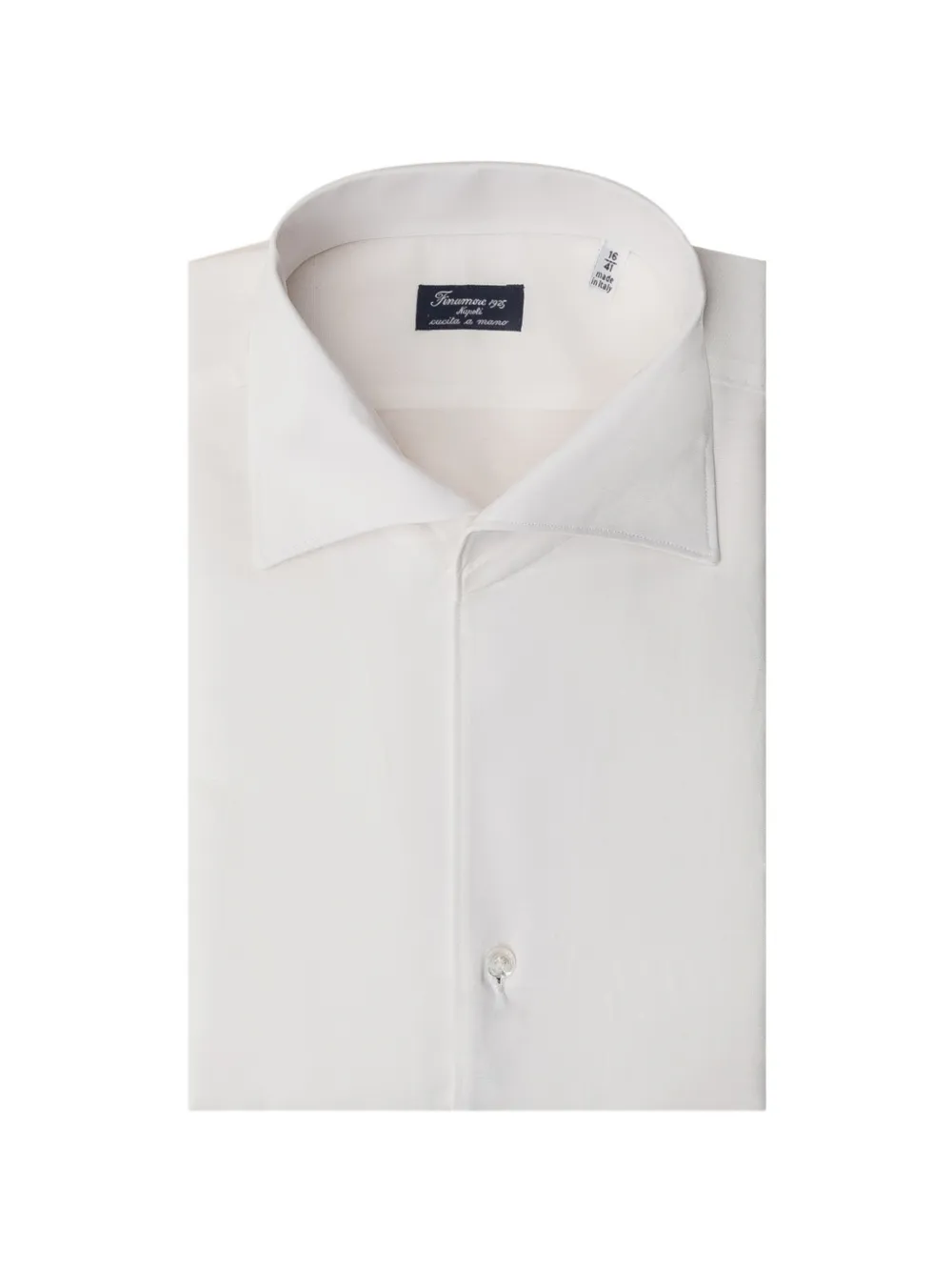 Finamore 1925 Napoli buttoned shirt - Bianco