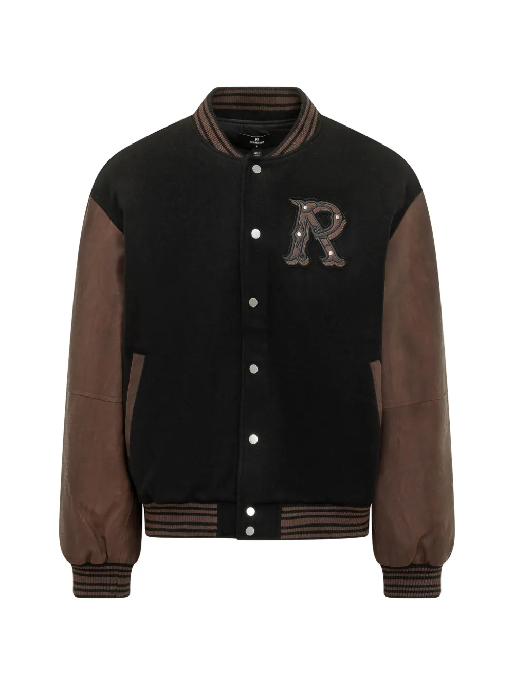 Represent Varsity logo-appliqué bomber jacket - Nero