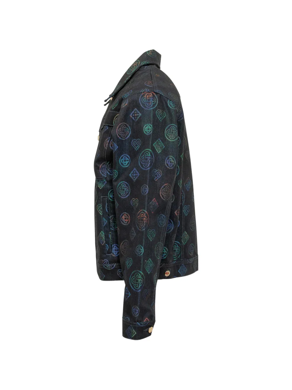  Casablanca Veste Heatmap En Coton - Bleu 