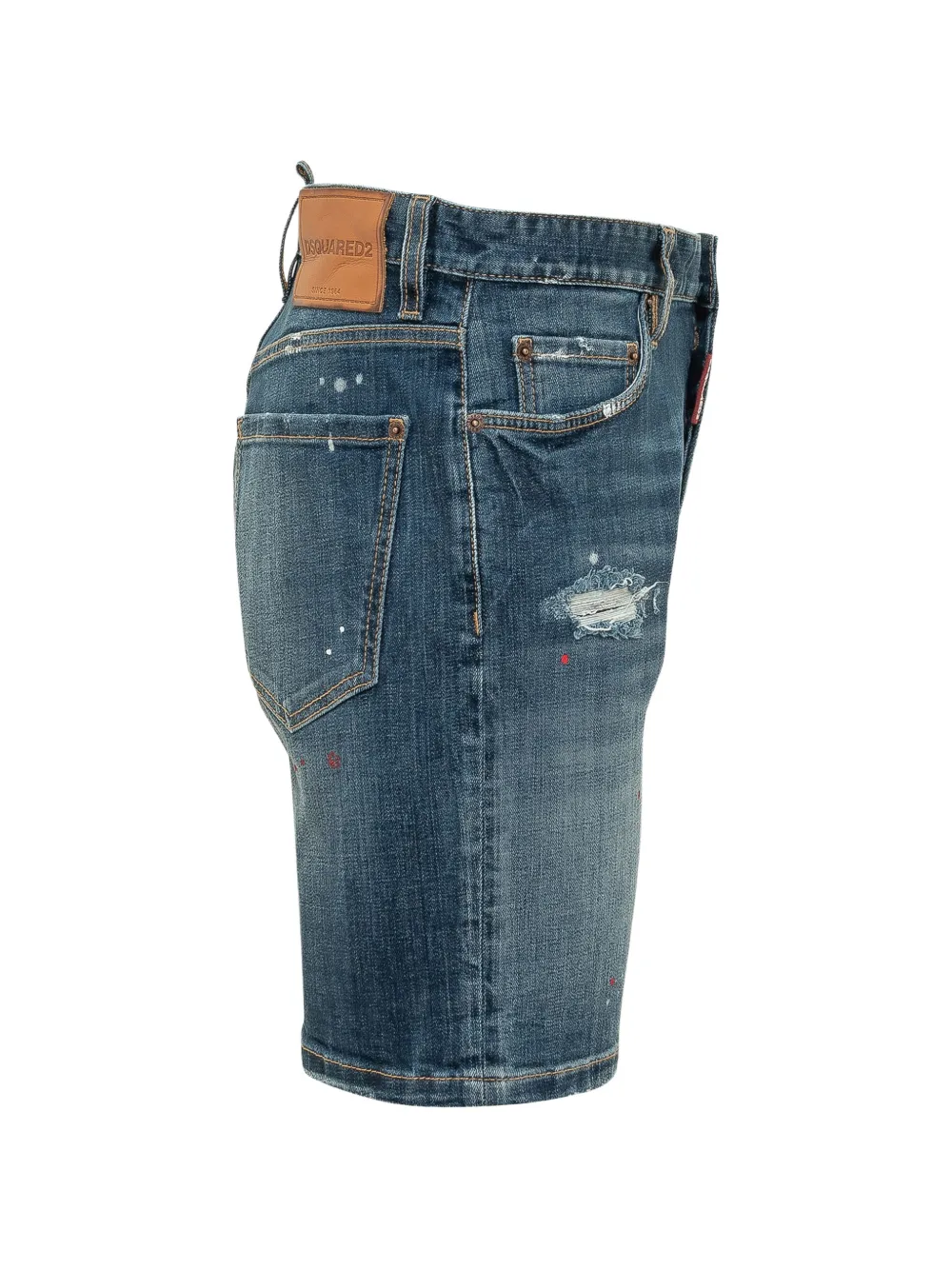  Dsquared2 Five-pocket Denim Shorts - Blue 