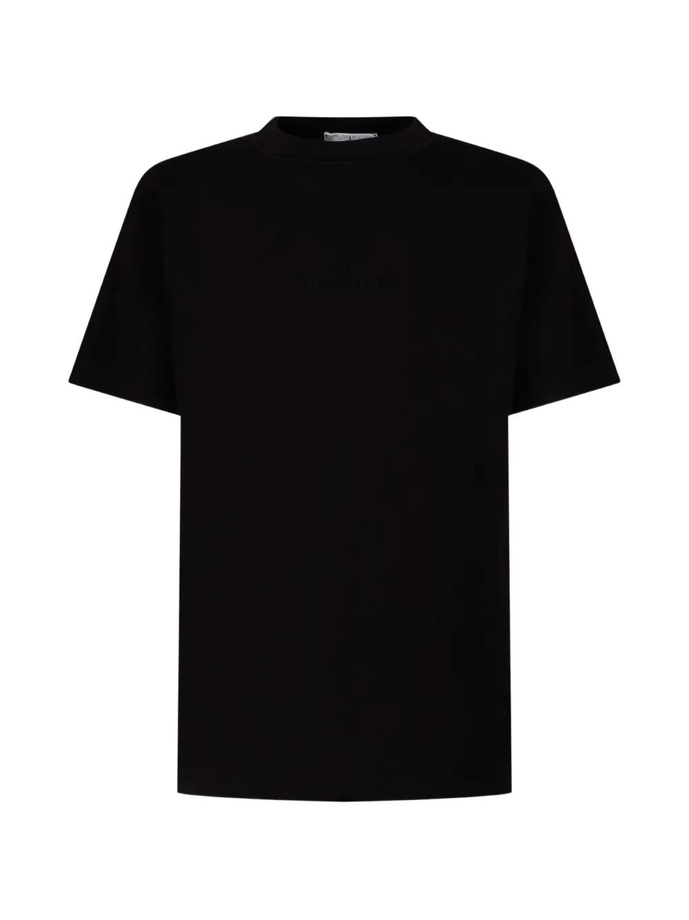 Stone Island Junior short-sleeved T-shirt - Nero