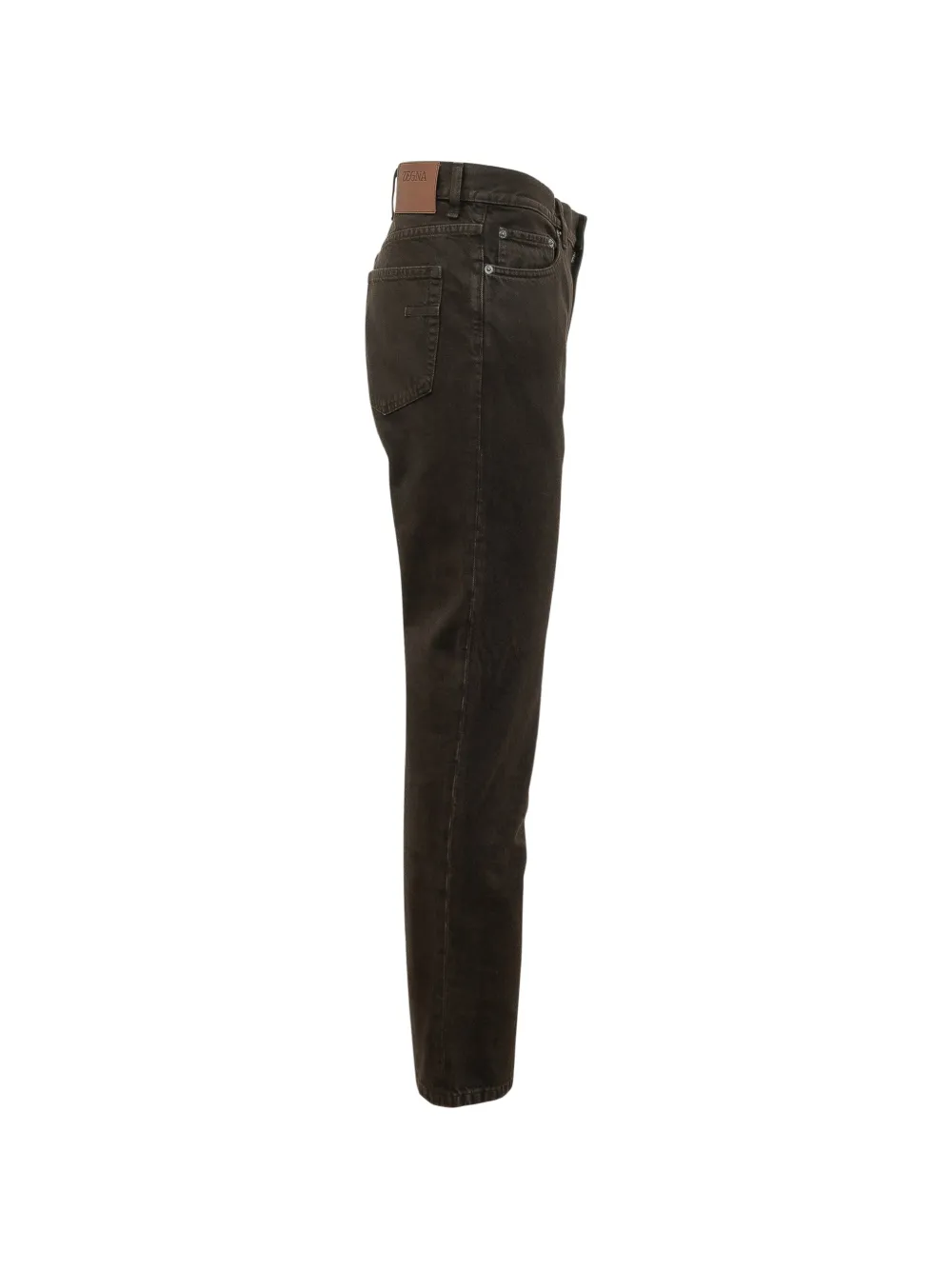 Zegna Katoenen straight jeans Bruin