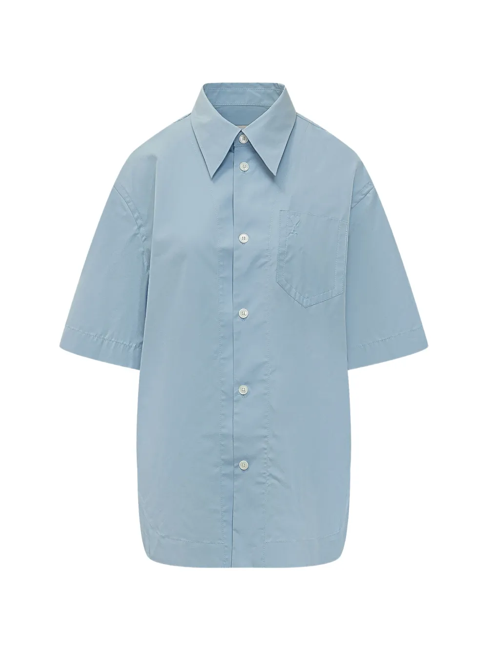 AMI Paris button pocket shirt - Blu