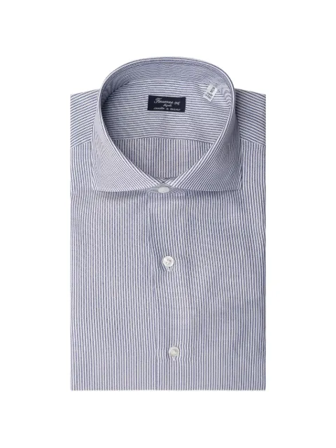 Finamore 1925 Napoli striped button-fastening shirt