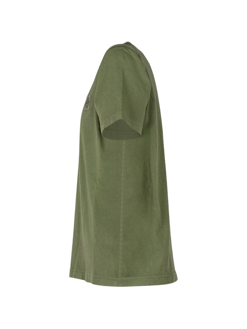 Stone Island Junior T-shirt met logopatch Groen