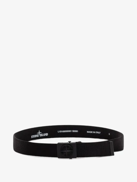Stone Island Junior compass buckle belt