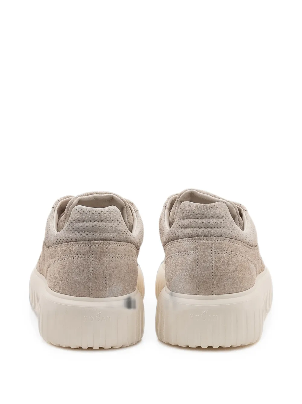 Hogan H-Stripes platform low-top sneakers Beige