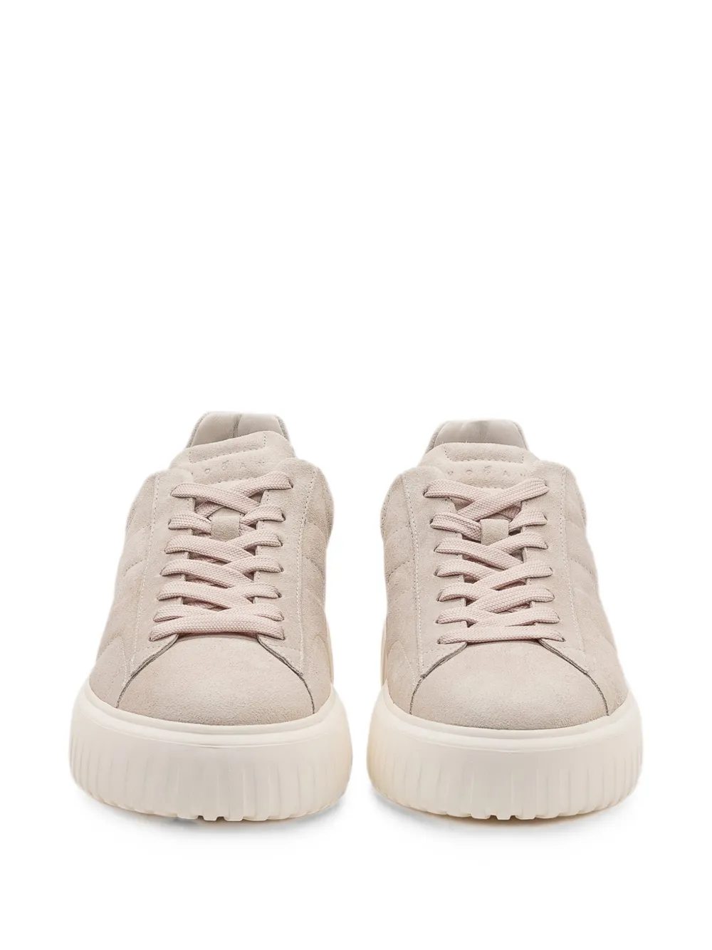 Hogan H-Stripes platform low-top sneakers Beige