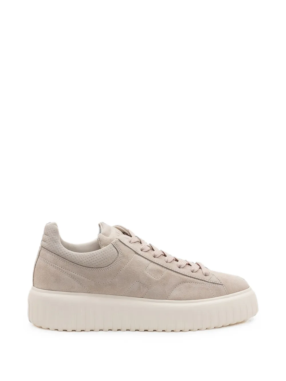 Hogan H-Stripes platform low-top sneakers - Toni neutri