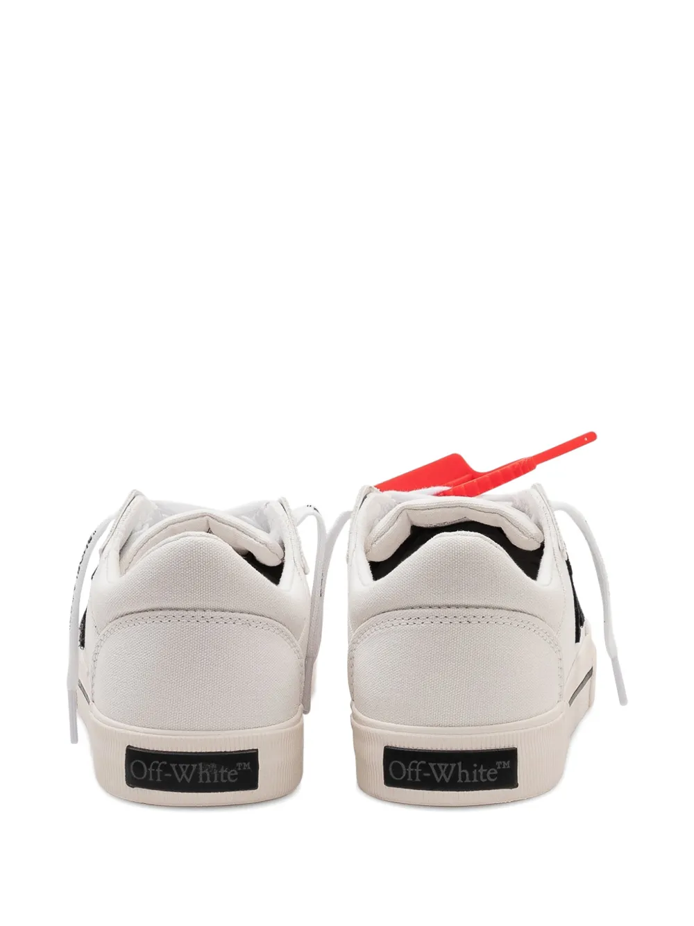 Off-White Low Vulcanized canvas sneakers Wit