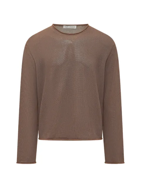 OUR LEGACY Rigid Popover knitted top