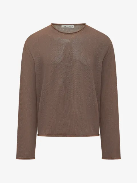 OUR LEGACY Rigid Popover knitted top