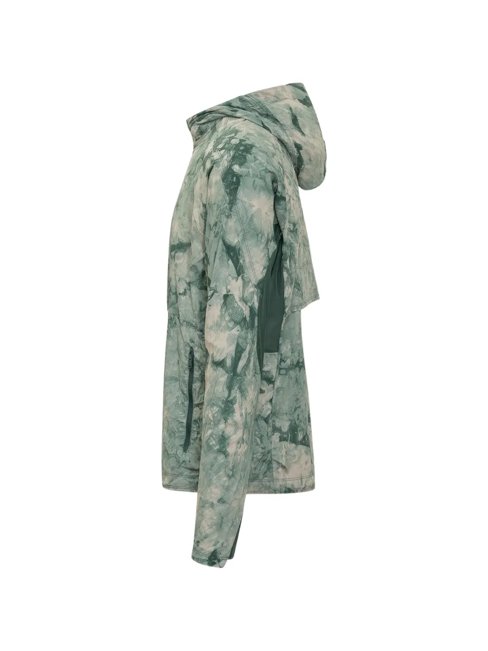 Y-3 Jack met capuchon en print Groen