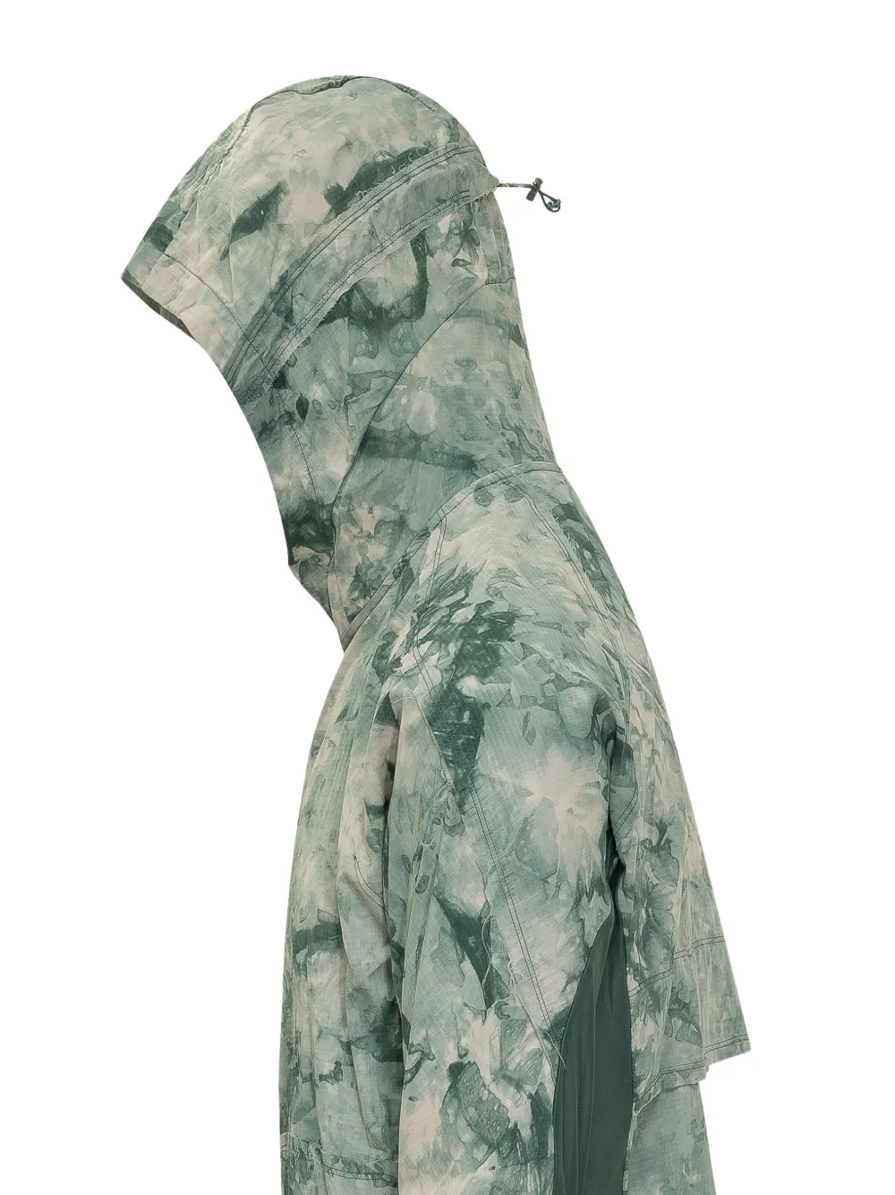 Y-3 Jack met capuchon en print Groen