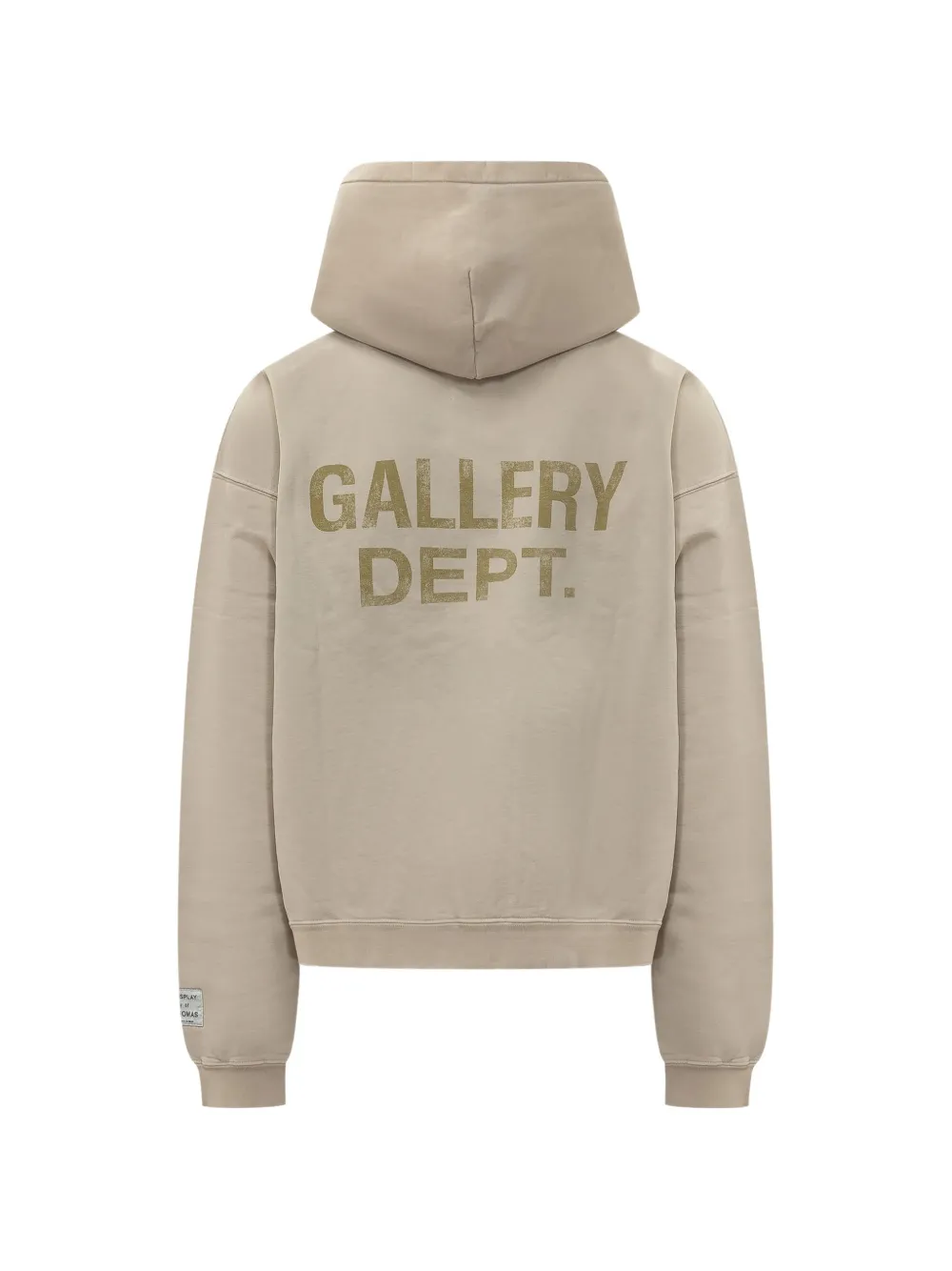 GALLERY DEPT. Hoodie met logoprint Beige