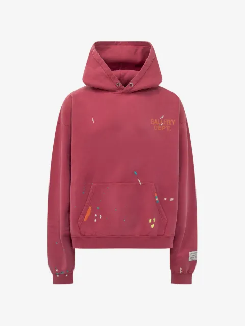 GALLERY DEPT. hoodie con salpicaduras de pintura estampadas