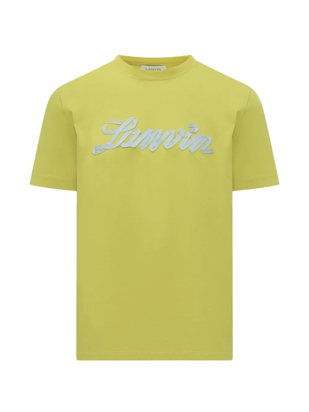 Lanvin logo-detail T-shirt - Giallo