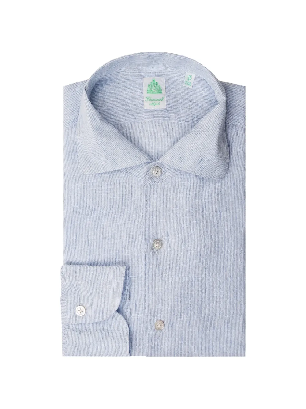 Finamore 1925 Napoli Tokyo striped shirt - Blu