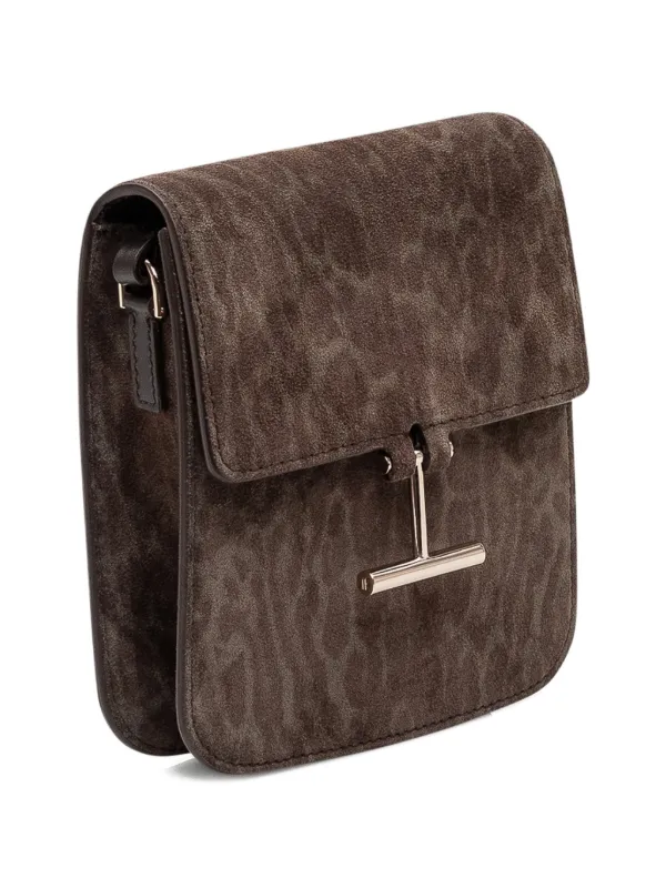 TOM FORD Tストラップ ショルダーバッグ | ブラウン | FARFETCH JP