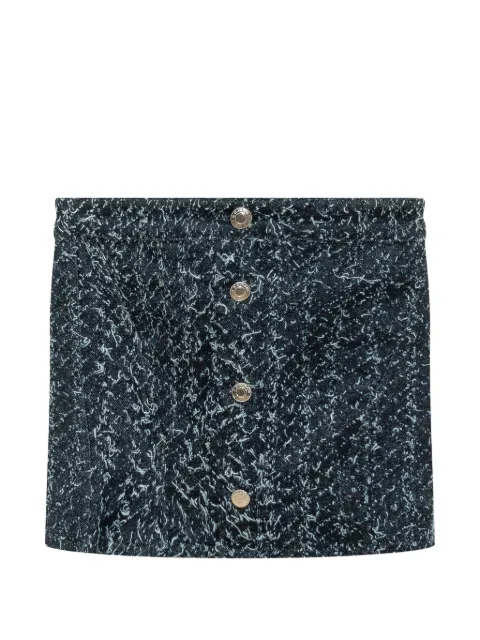 IRO VANNY textured denim buster top
