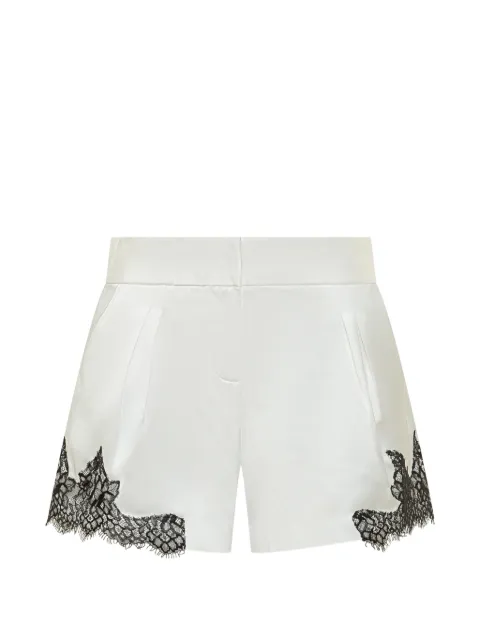 IRO Shorts mit Spitzenbesatz