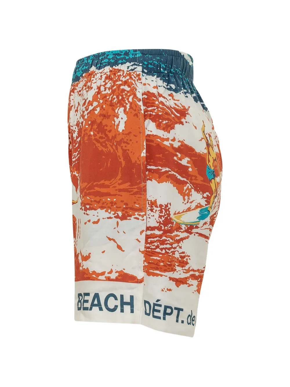 GALLERY DEPT. Shorts met print Rood