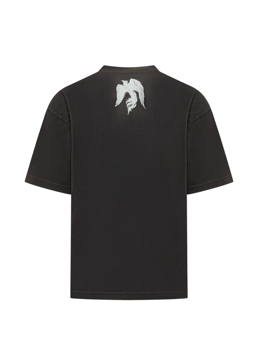 Diesel T-Boggy-V6 T-shirt met grafische print Grijs