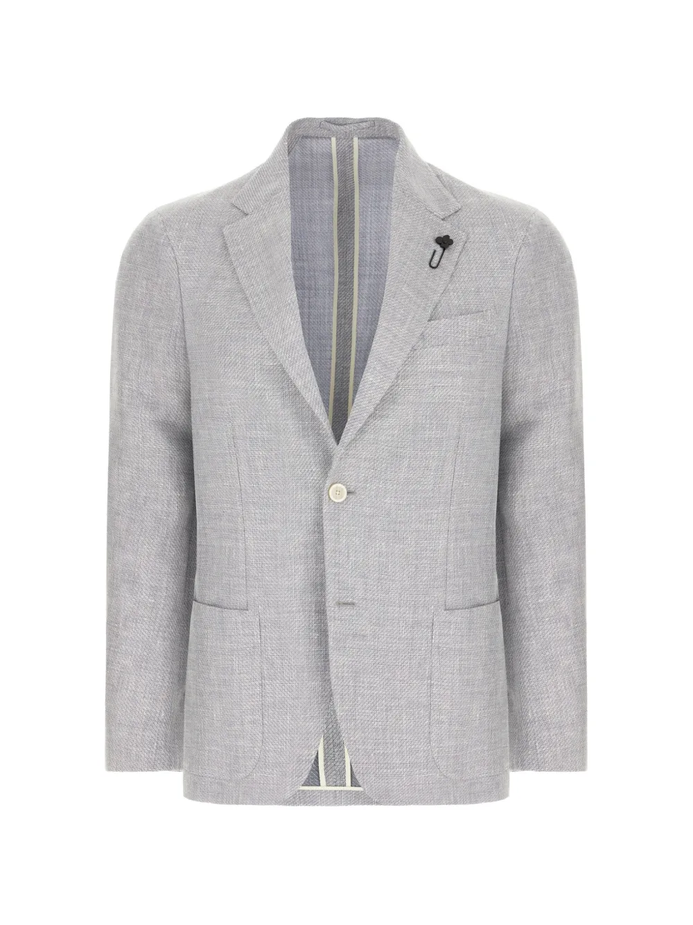 Lardini single-breasted tailored blazer - Grau
