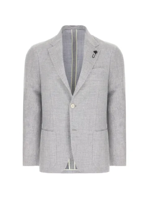 Lardini single-breasted tailored blazer