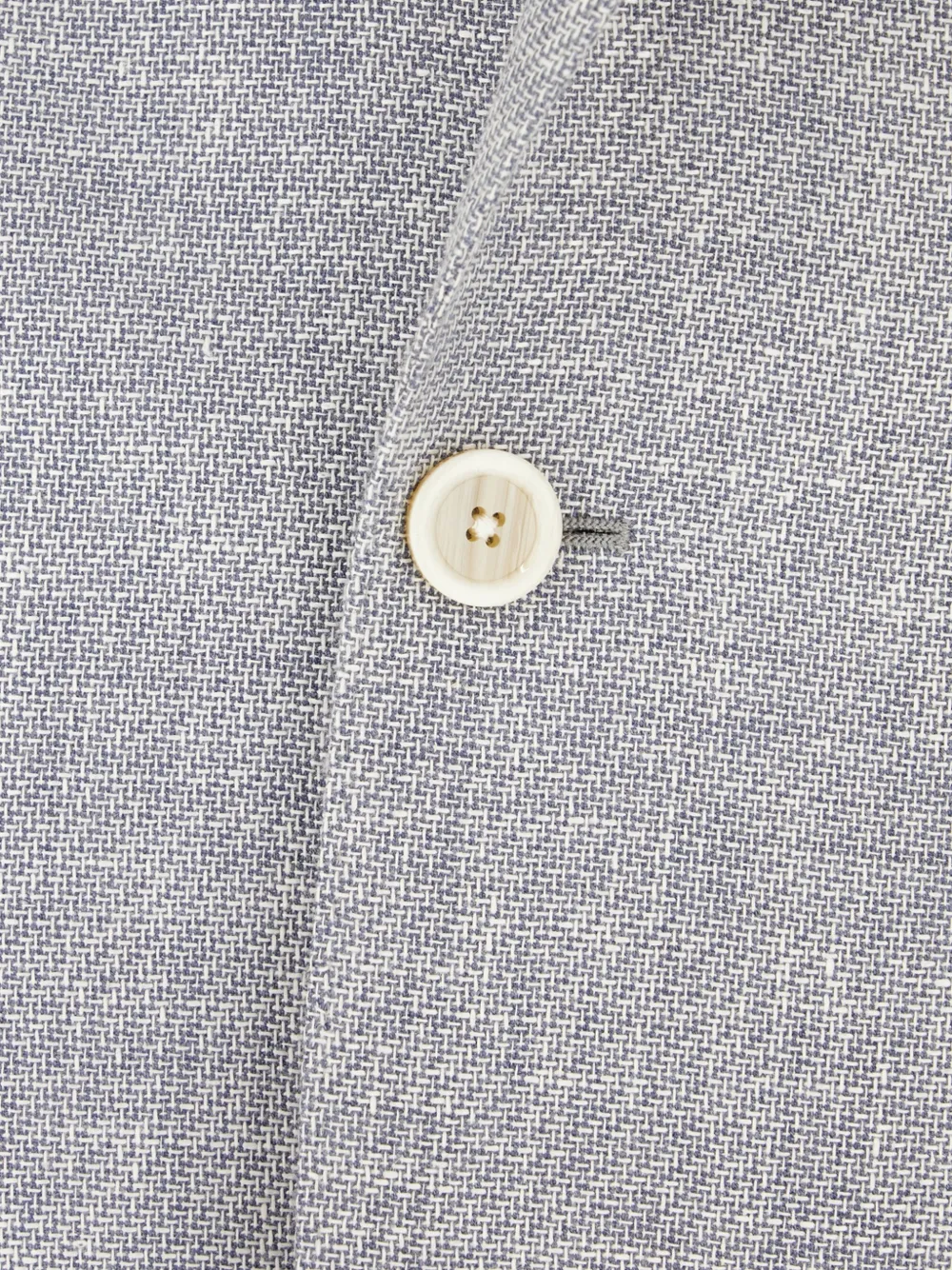 Lardini Colbert met enkele rij knopen Grijs