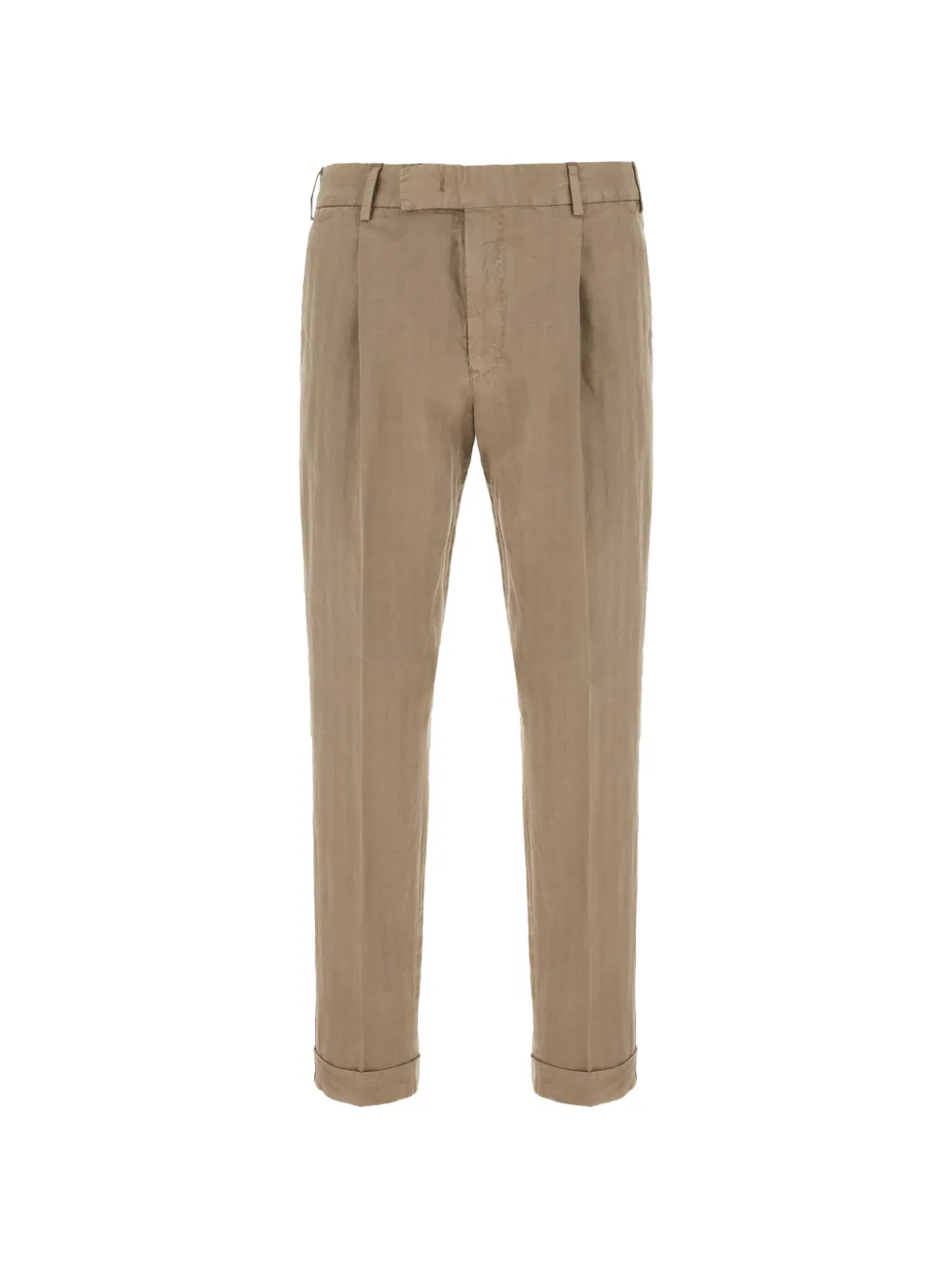 PT Torino pleated trousers - Marrone