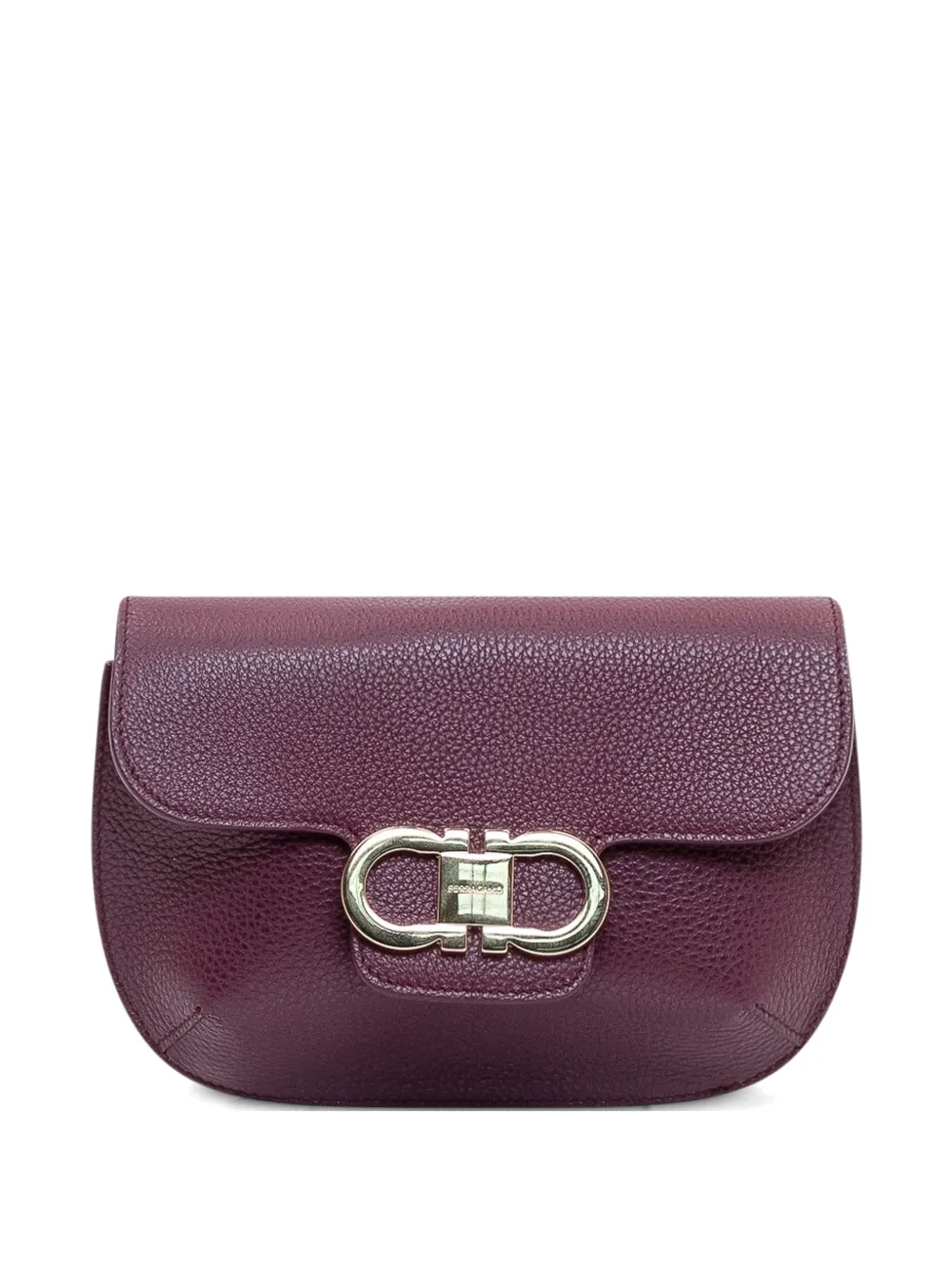 Ferragamo Lizzy buckle shoulder bag - Purple