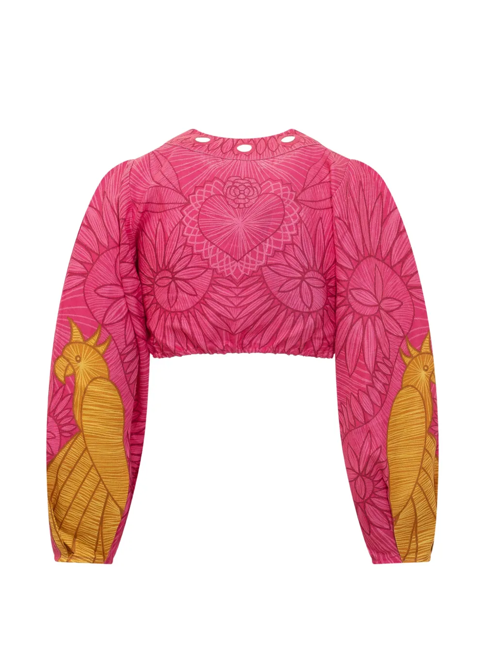 FARM Rio Blouse met ringlets Roze