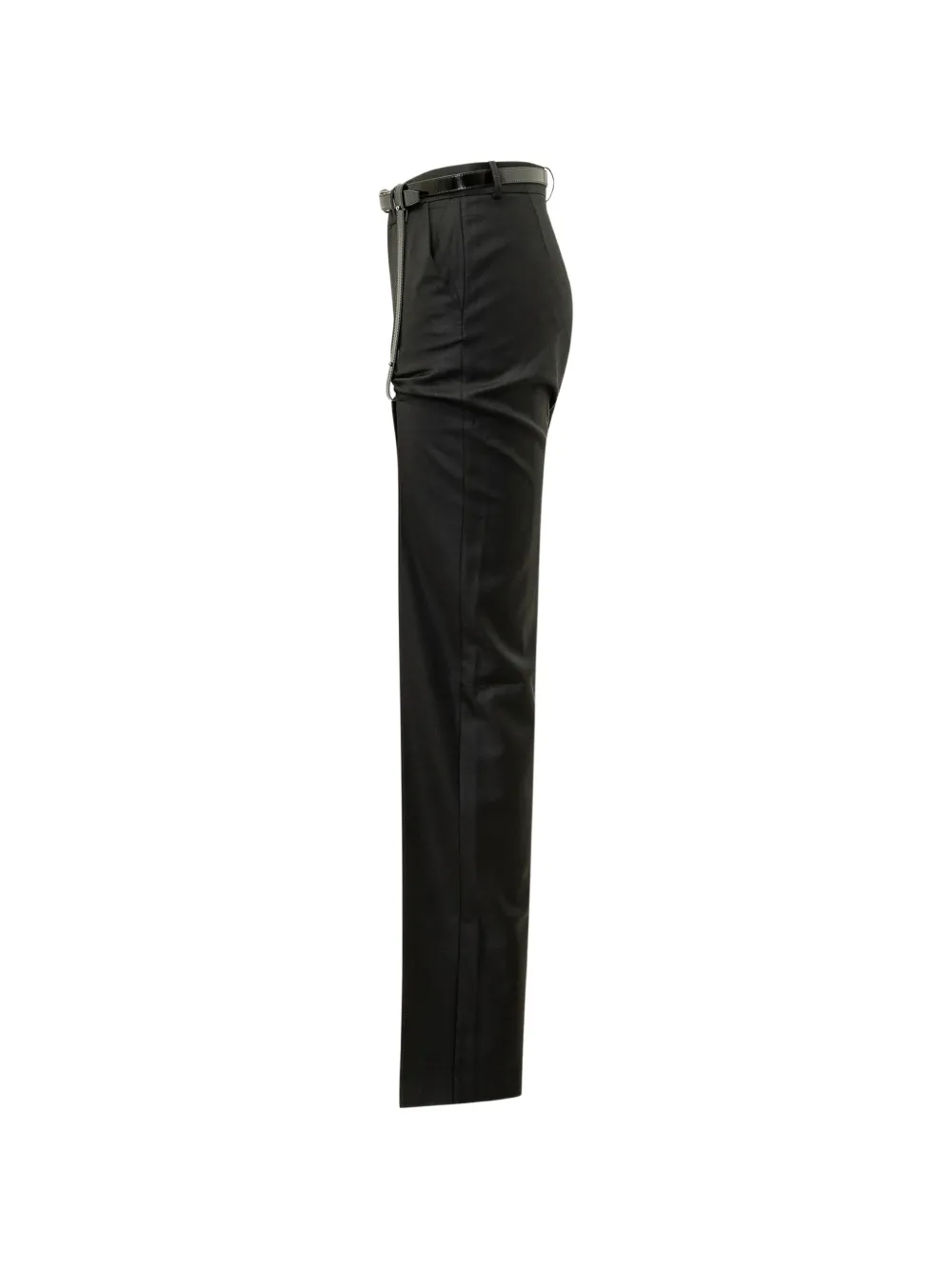 Coperni Suspended Tailored Trousers in Black, view 3