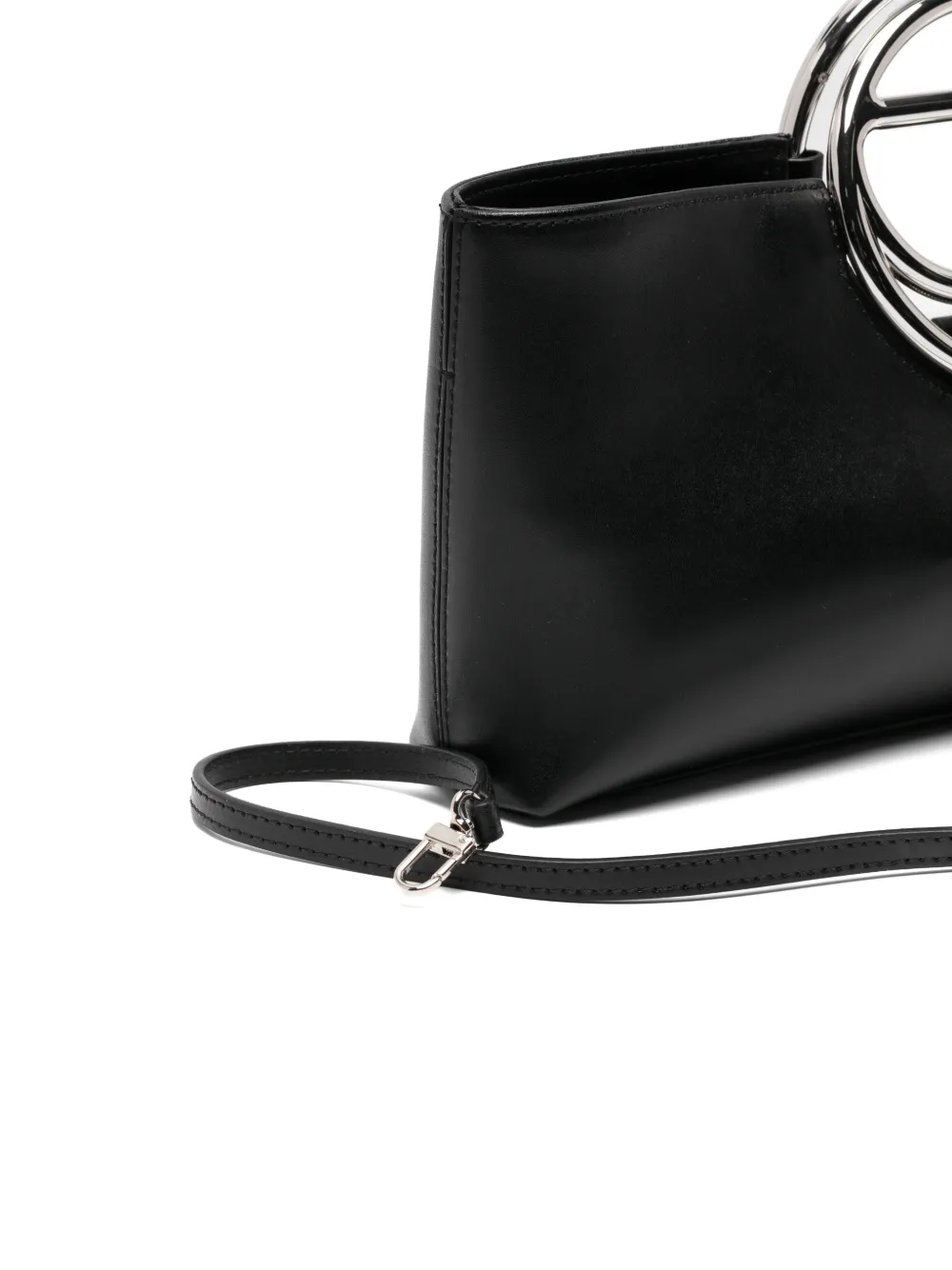 Coperni Leren shopper Zwart