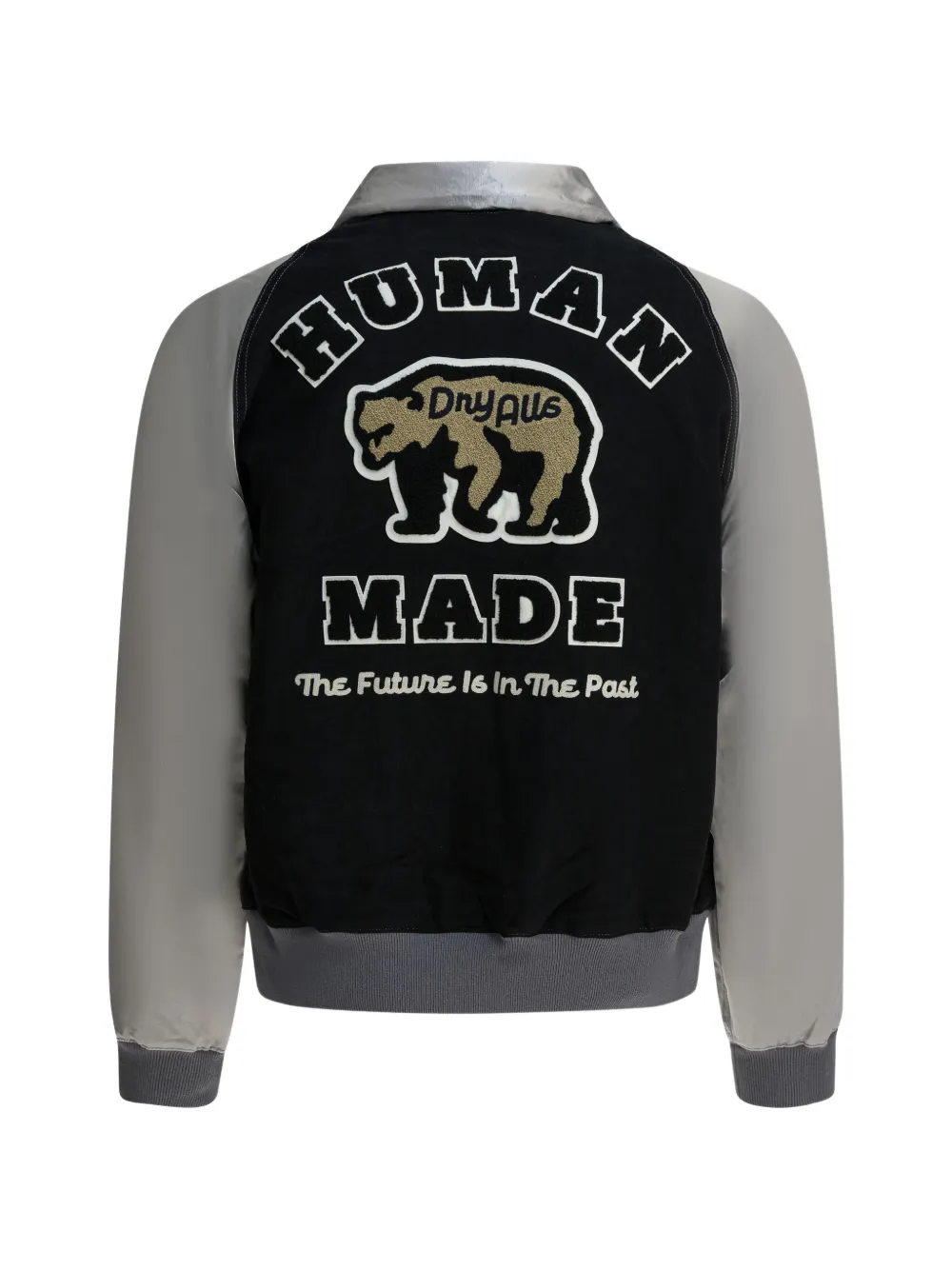  Human Made Embroidered Bomber Jacket - Black 