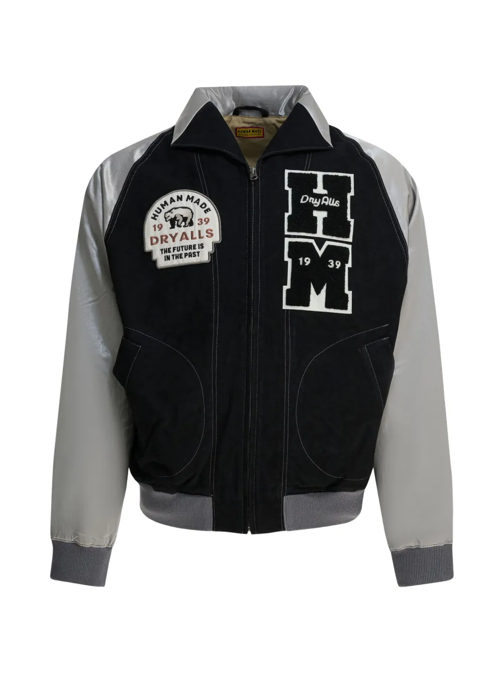 Human Made embroidered bomber jacket - Nero