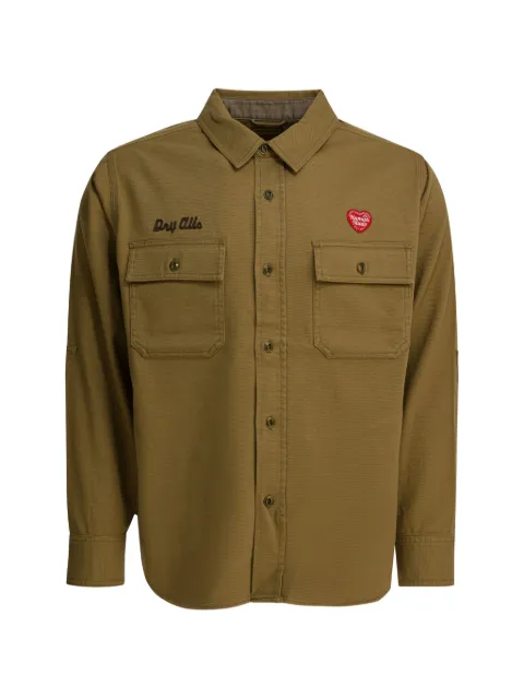 Human Made Work embroidered shirt jacket