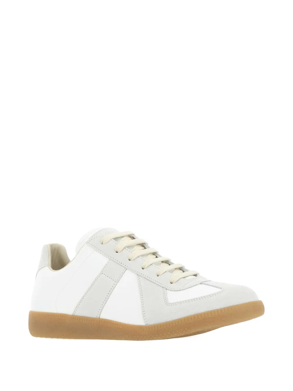 Maison Margiela Replica leather sneakers Wit