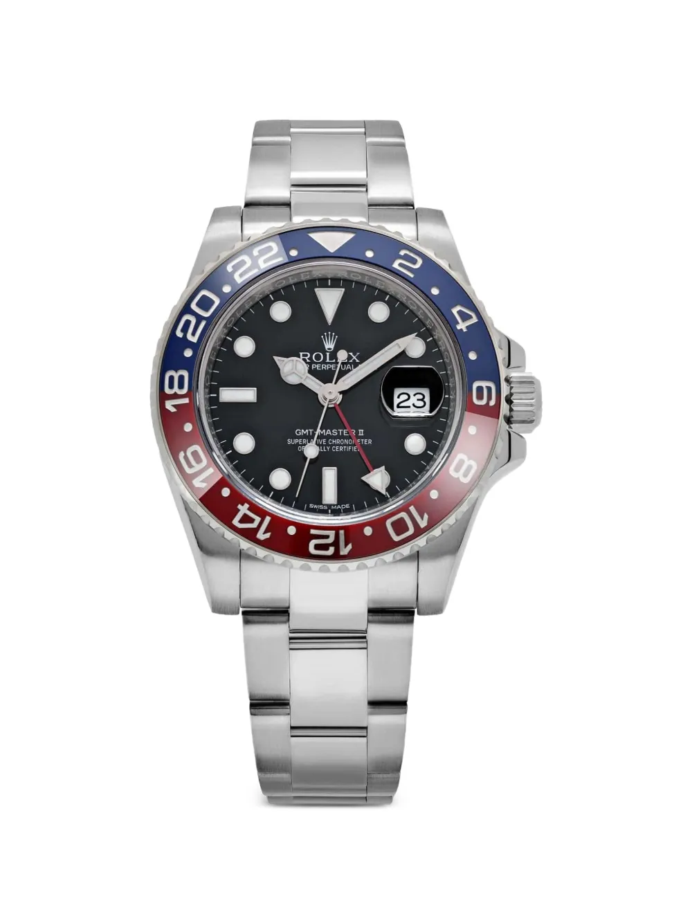 Rolex 2017 GMT-Master II date window 40mm watch – Black