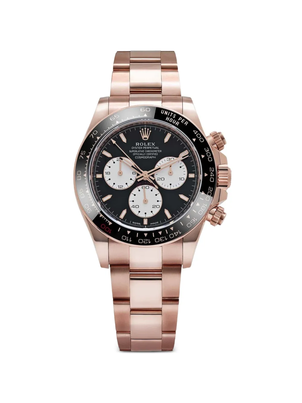 Rolex 2025 Daytona 3 sub-dials 40mm watch – Pink