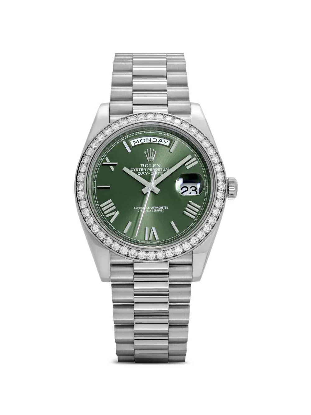 Rolex DayDate 40mm 2021 - Argento