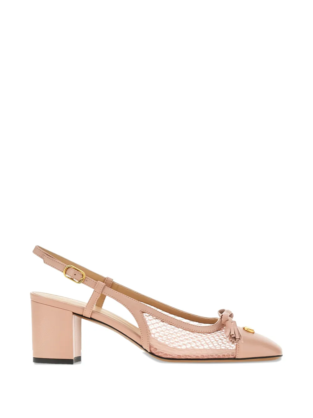 Valentino Garavani bow-detail heeled pumps Roze