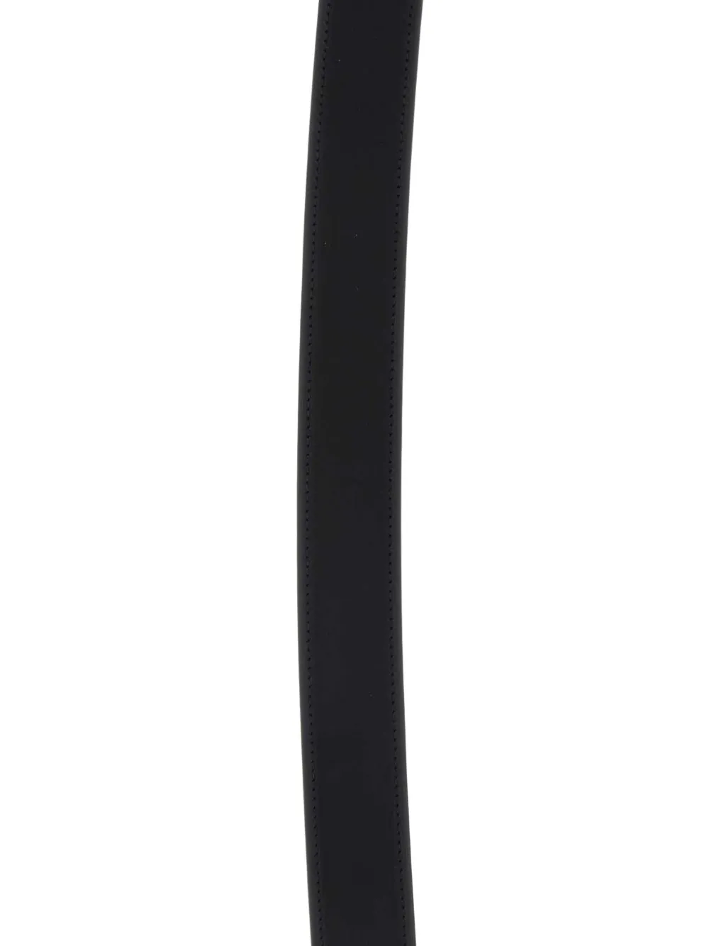  Miu Miu Logo-detail Belt - Black 
