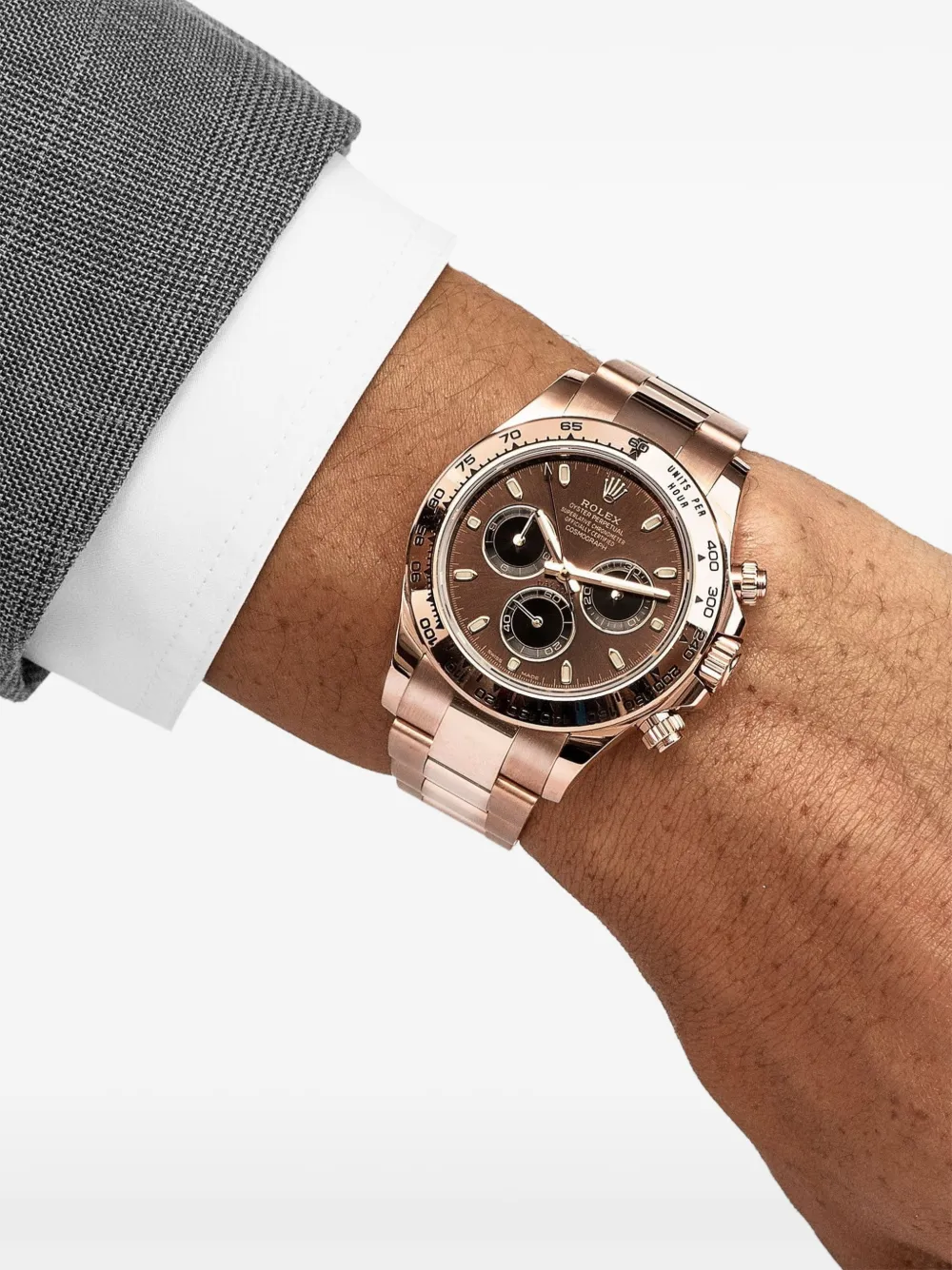 Rolex 2021 デイトナ サブダイアル 40mm 腕時計 | ピンク | FARFETCH JP