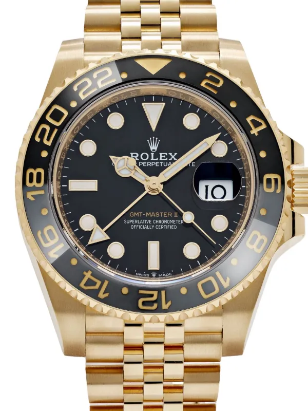 Rolex 2024 GMTマスター II ジュビリー 40mm 腕時計 | ゴールドトーン