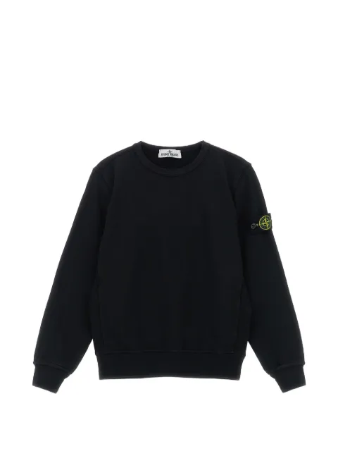 Stone Island Junior suéter con distintivo del logo