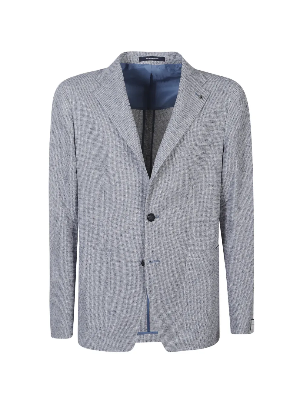 Tagliatore notched-lapel blazer - Blue