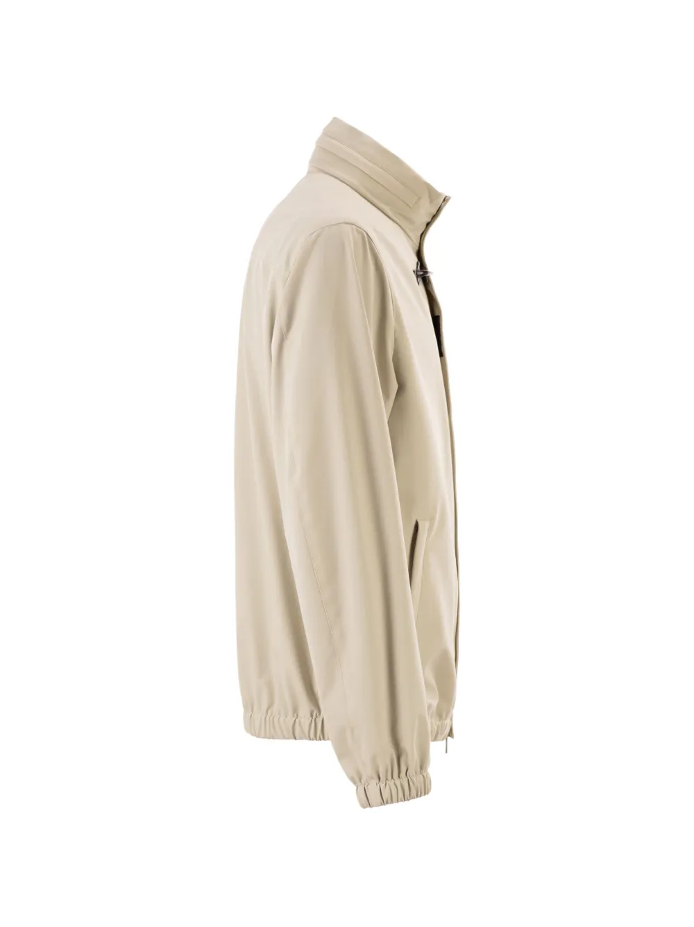  Fay Hood Bomber Jacket - Neutrals 