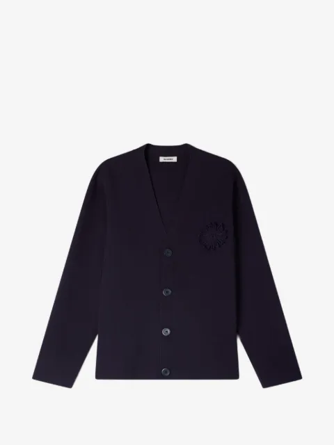 SANDRO Cardigan con fiore all'uncinetto